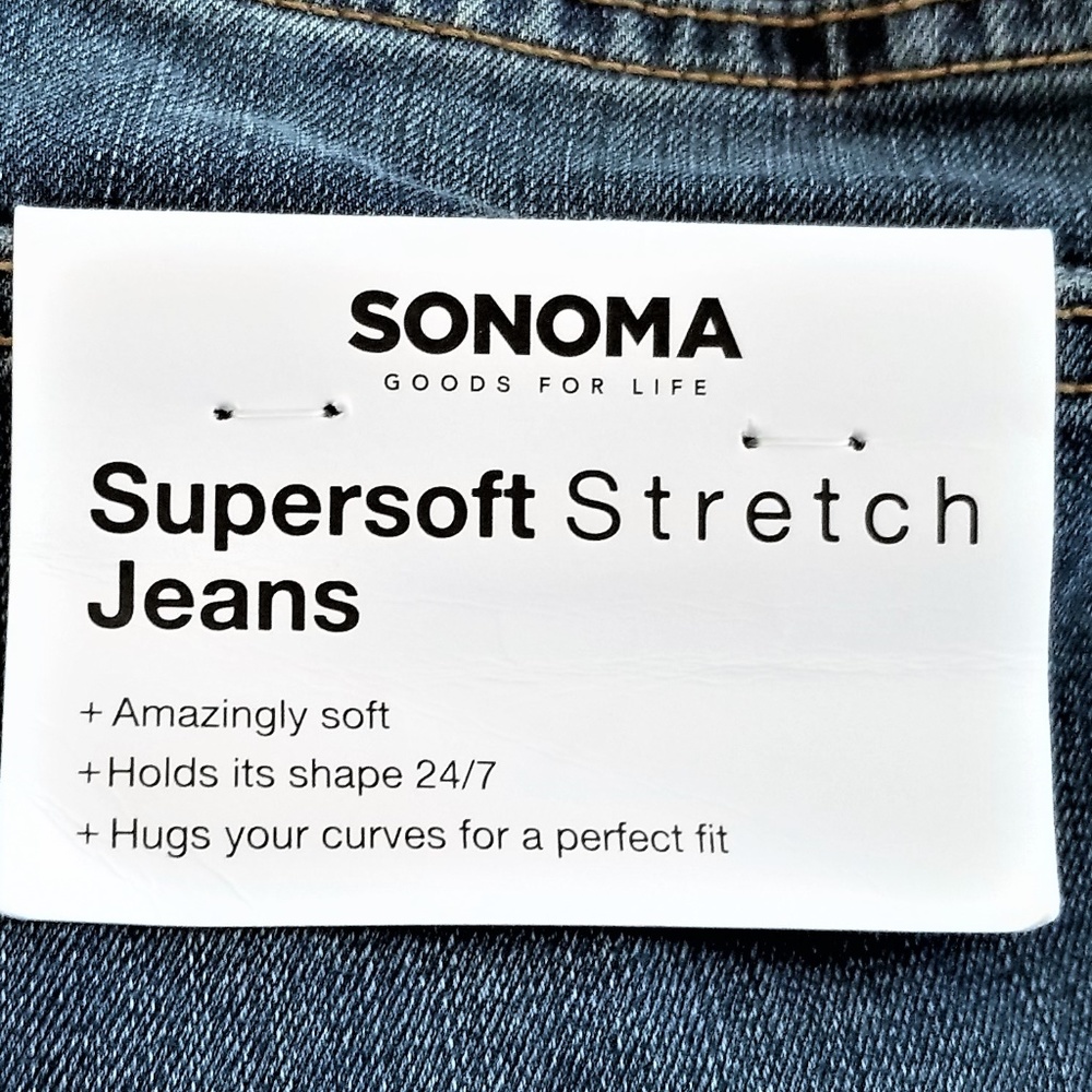 Woman's Skinny Jeans 8R Mid-Rise Medium Wash NWT - Picture 6 of 7